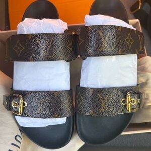 Louis Vuitton Bom Dia Flat Comfort Mule